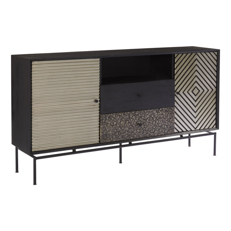 Stgeorge 160cm Solid Wood Sideboard