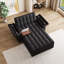 Canapé-lit en velours avec dossier réglable, sac de rangement et oreiller, port USB-277068563