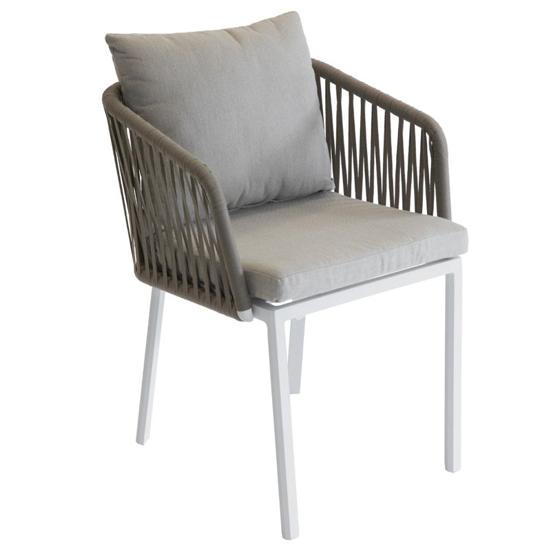 Julii Patio Dining Armchair with Cushion
