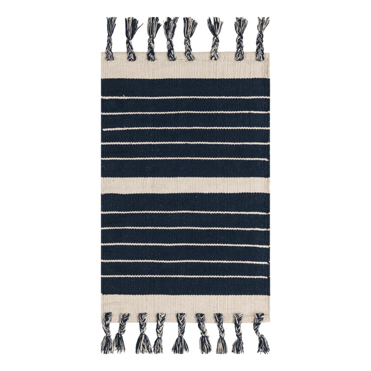 Iustin Cotton Striped Indoor Rug