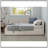 Modern Style Twin Size L Shape Corner Bed, Linen Upholstered Daybed With Two Storage Drawers For Space Efficiency-1658108231