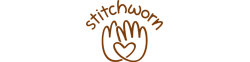 Logo stitchworn