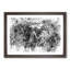 The Majestic Elephant in Abstract - Picture Frame Painting Print-55611702-55611703