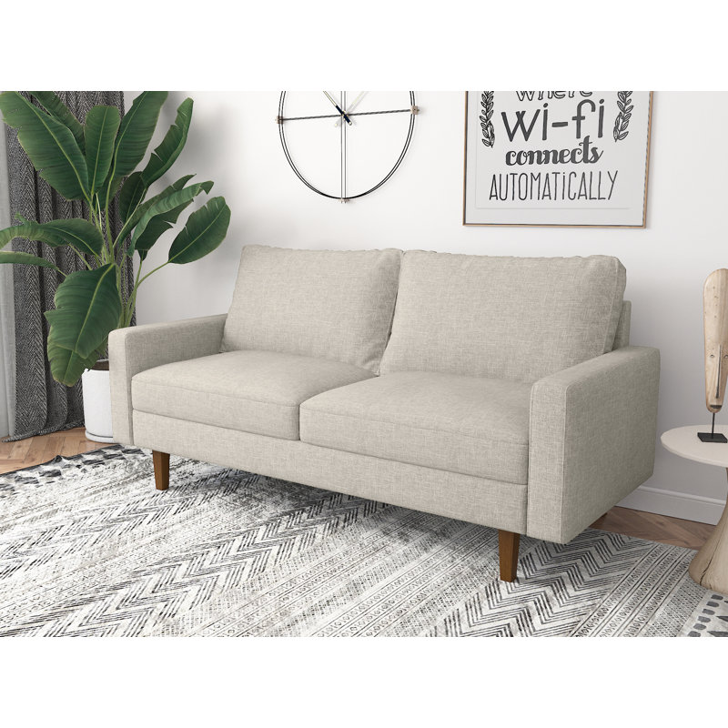 Canapé Zayn, Mélange de lin beige
