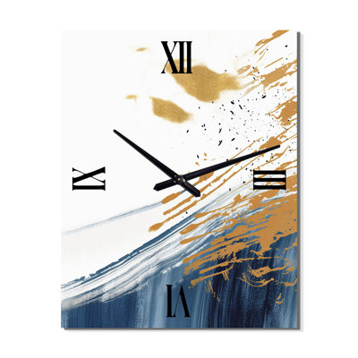 Horloge murale abstraite V