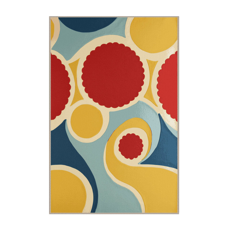 Spunky Hop Rug, Rectangle 2' x 3'