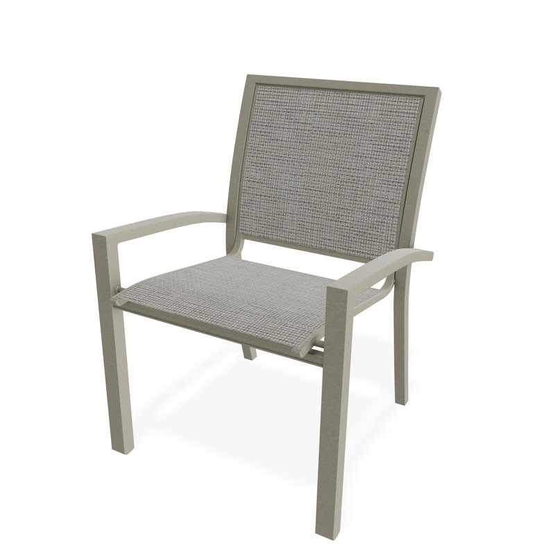 Chaise de café empilable Kendall, Tempête, Burke
