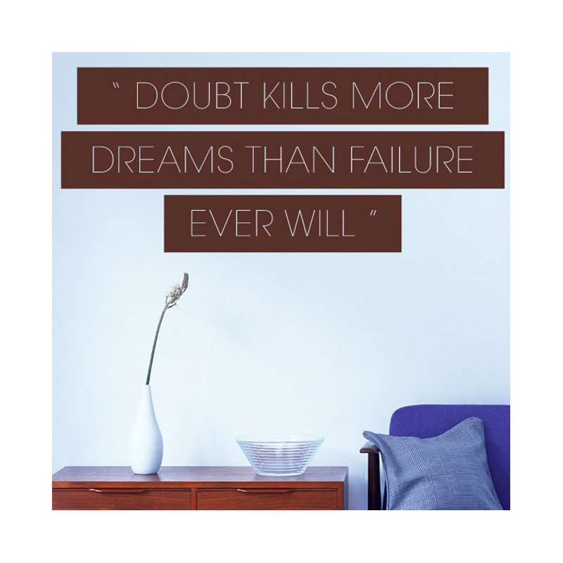 Wall Decal, Medium, Brown