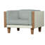 Catalina Outdoor Teak Lounge Chair-2135421409-2135421419