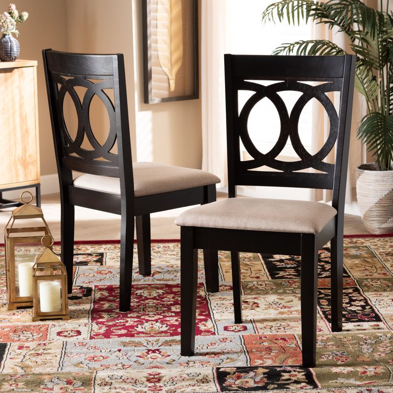 18.5'' H Upholstered Parsons Chair, Sand