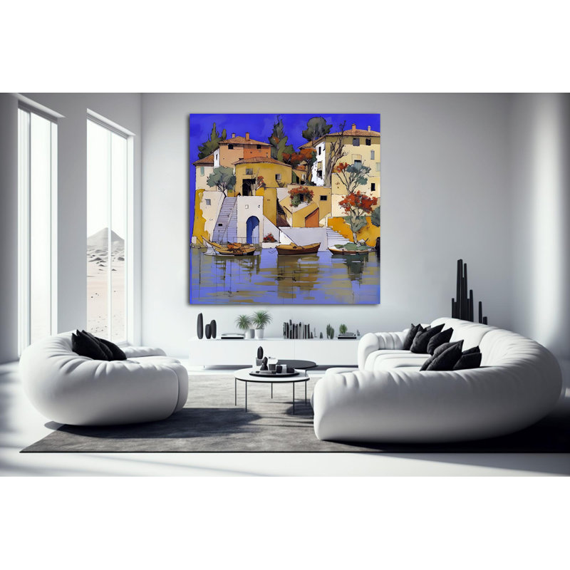 Cieloblu, 30" H x 30" W