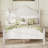 Caldera Vintage Wooden Platform Bed With Tall Headboard And Slats Support-120358600-120358599