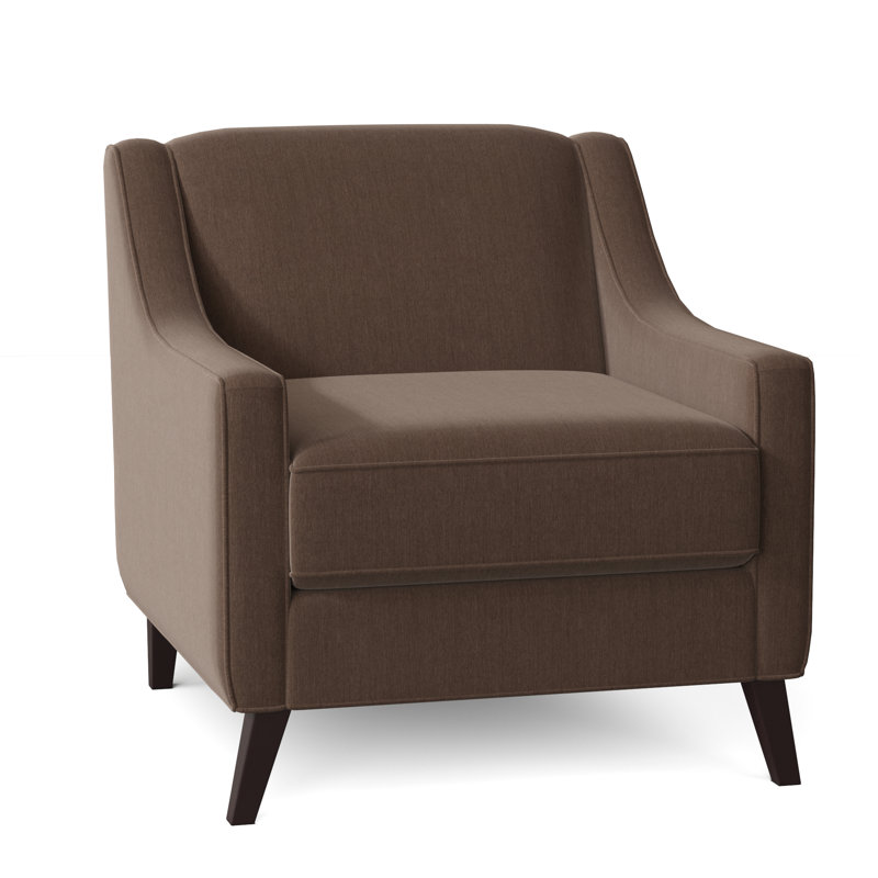 Fauteuil Annmarie, Chocolat Peyton