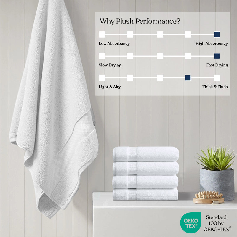 Drap 100% coton biologique Delara, Blanc, 2
