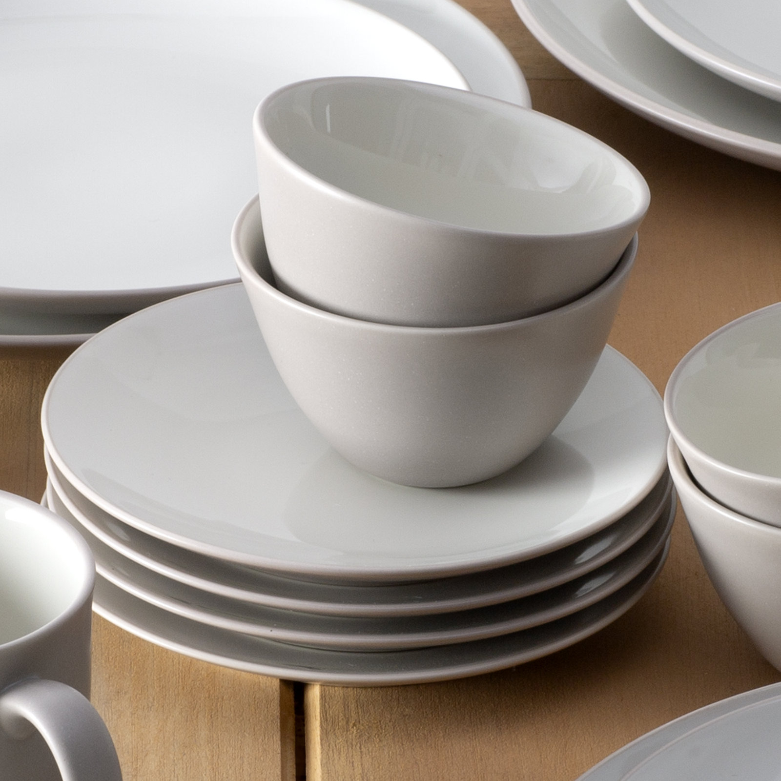 Noritake Colorwave Mini Plates, 6-1/4", Sand