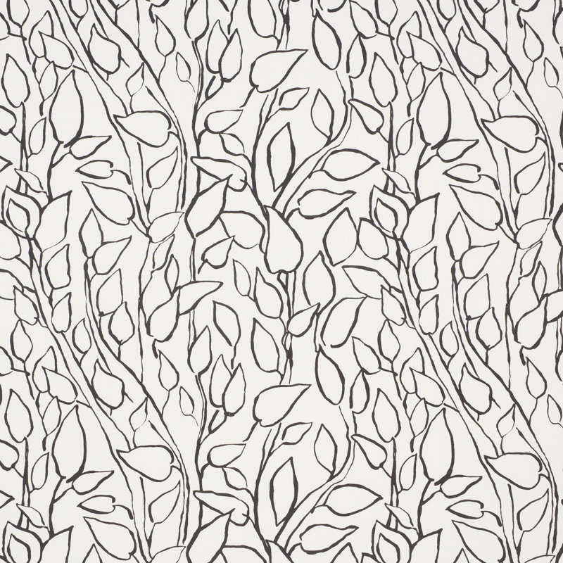 Solandra Vine Fabric, Black
