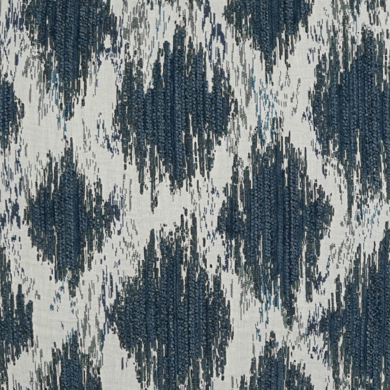 Coussin décoratif Athena, Indigo, Carré 24 po