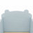 Toddler Floor Bed Frame, Suitable for 3-6 Years Old, Bear Shape, Blue, No Box Spring Needed, Strong &amp; Stable-811548993-811548994