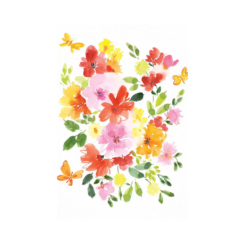 Joyful Life I - Print on Canvas, 45.72cm H x 30.48cm W x 1.91cm D, Wrapped Canvas