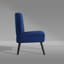 Caveney Upholstered Slipper Chair-2130670694