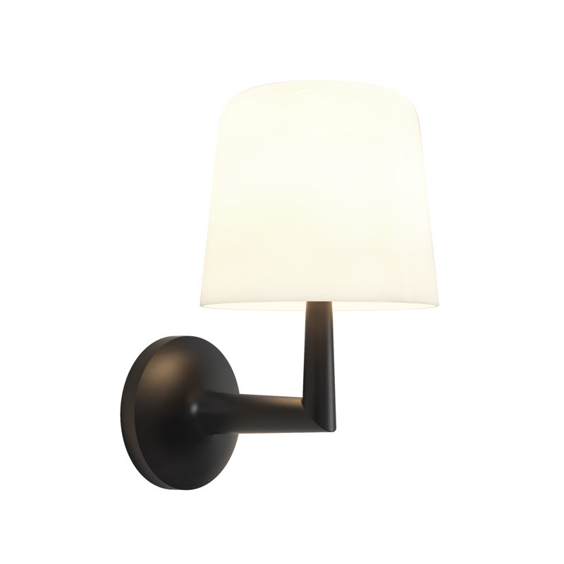 Ella 2 - Light Armed Sconce, Matt Black