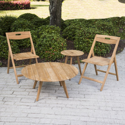 Teak 2 - Person Patio Conversation Set