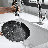 Pull Down Single Handle Kitchen Faucet with Handles and Supply Lines
