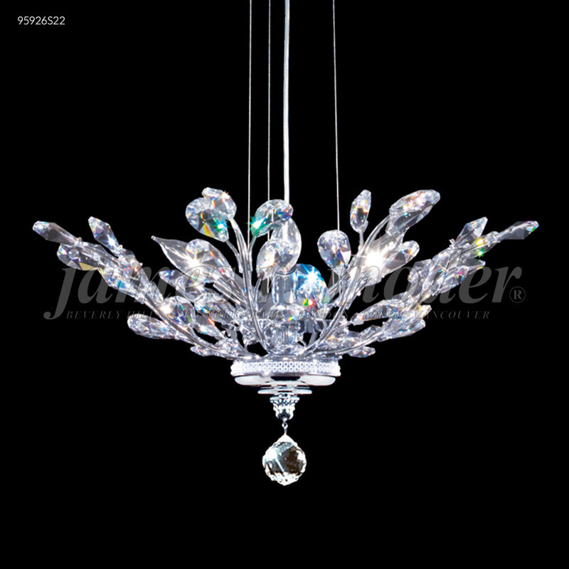 Luminaire suspendu à double fixation Florale, Spectra Swarovski
