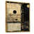 Toile avec cadre flottant or