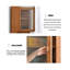Vitrine de coin 16,93 po