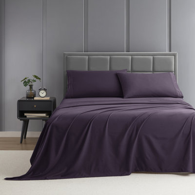 1800 Series Double-Brushed Microfiber Hypoallergenic Sheet Set