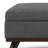 Owen 40"W Upholstered Linen Look Fabric Mid-Century Modern Square Lift-Top Ottoman with Ample Storage-106572050
