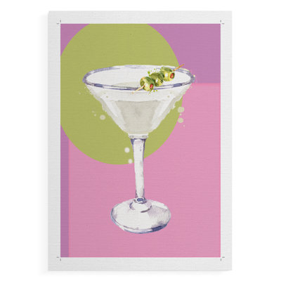 Martini -Canvas Print Only - NOT FRAMED
