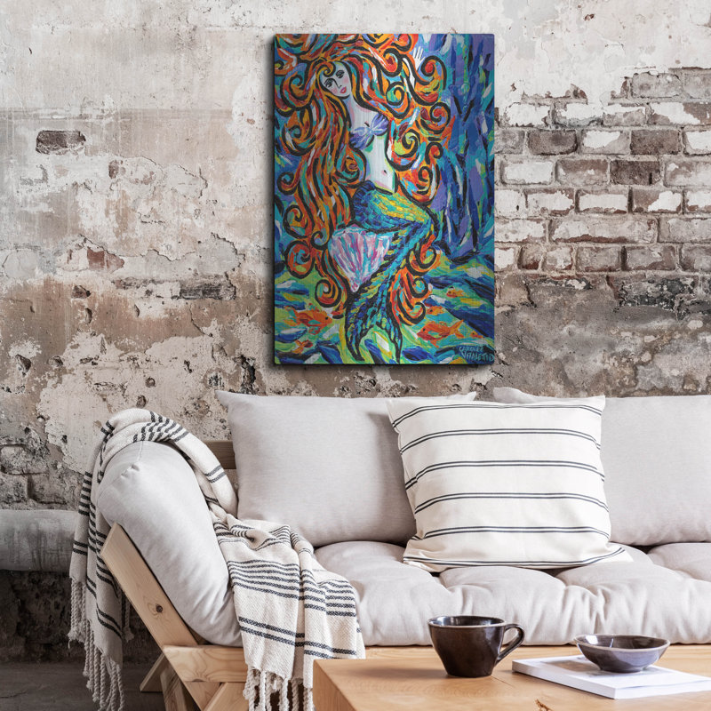 «Ocean Friends III» par Carolee Vitaletti, H 36 po x l 24 po