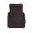 Brown Synthetic Leather Power Motion Recliner W/Lift-1139806117