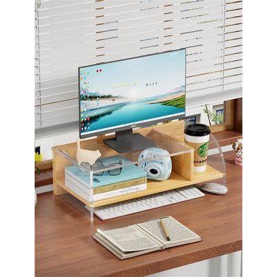 Maquoketa Plastic Stackable Monitor Stand
