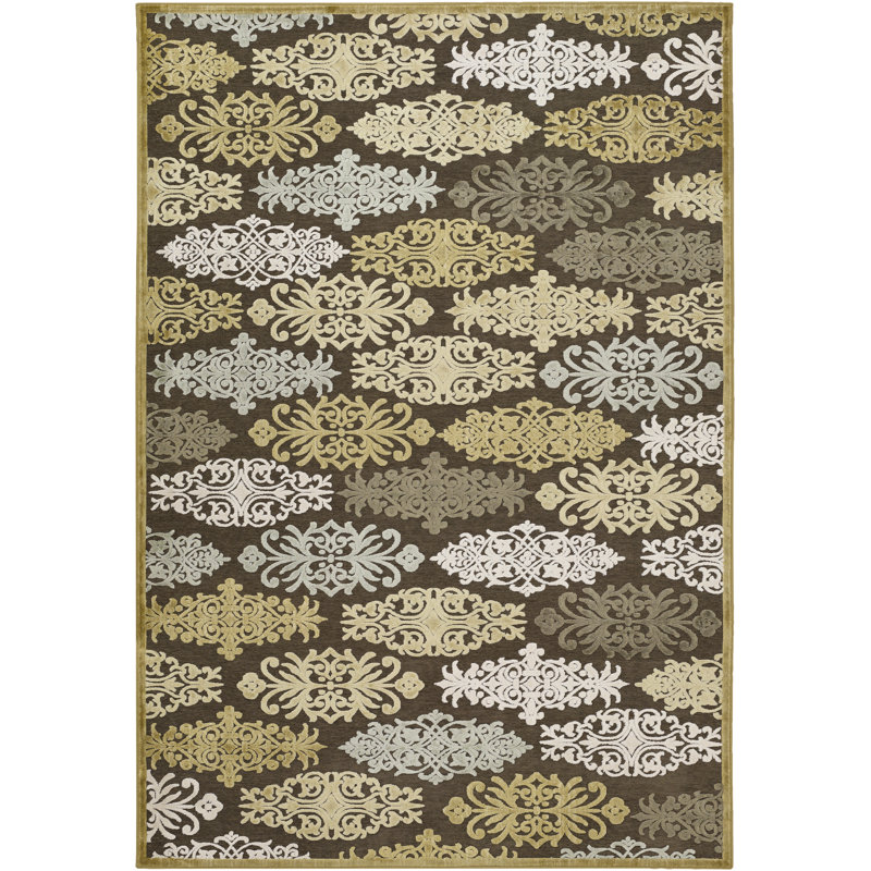 Caseyville Geometric Indoor Rug, Rectangle 8'8" x 12'