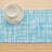 Table Runner, 100% Cotton, 16X108", Contemporary Ocean-381238126