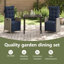 2 - Person Patio Dining Set with Square Table