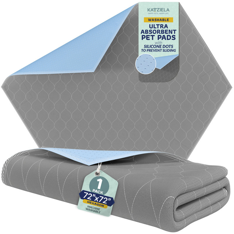Surmatelas réutilisable Katziela, L 72 po x P 72 po x H 1 po