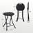 7-Piece Foldable Round Table & Chairs – Event Party Desk-111836222-111836225