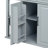47 Inch Kitchen Island With Extendable Dining Table, Rubber Wood Veneer Kitchen Table With Internal Storage Rack, Power Outlet, Kitchen Island With Storage 2 Drawers 2 Cabinet,Grey Blue