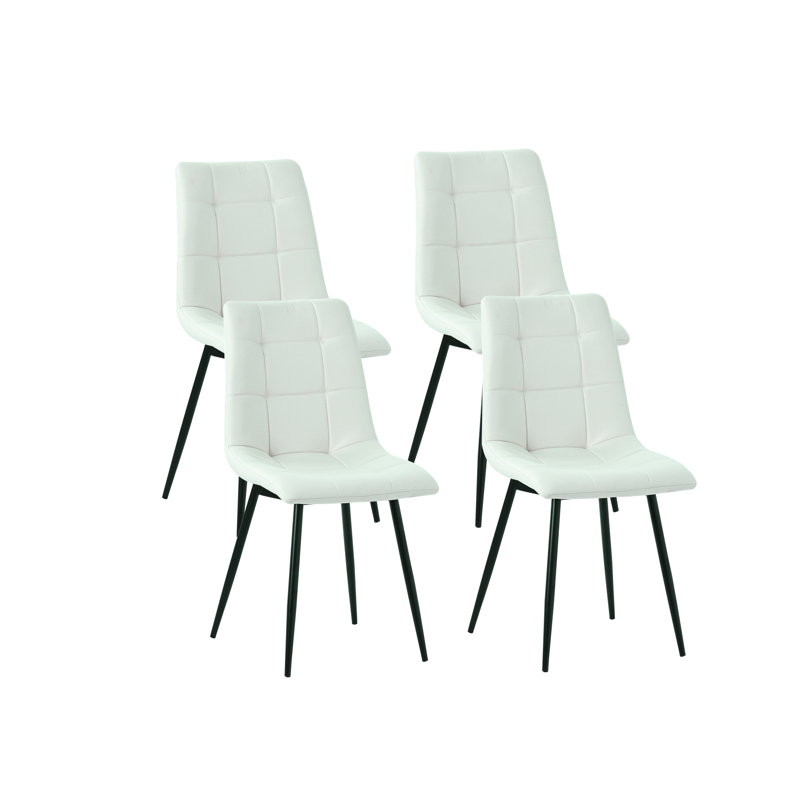 Arnlaugur 19.88'' H Tufted Linen Upholstered Parsons Chair