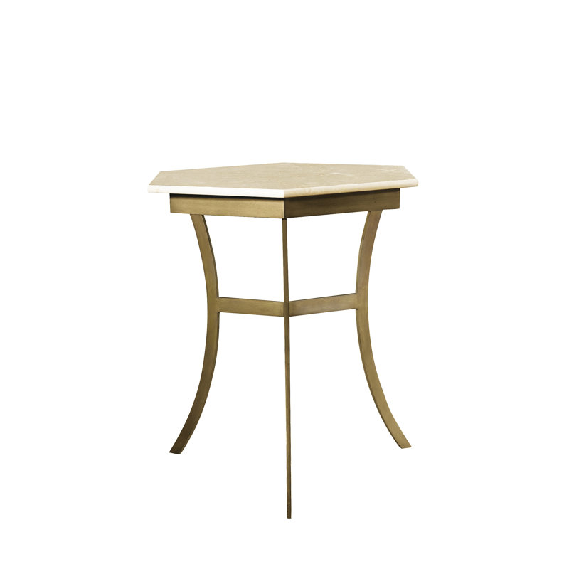 Mariette Himes Gomez Marble End Table