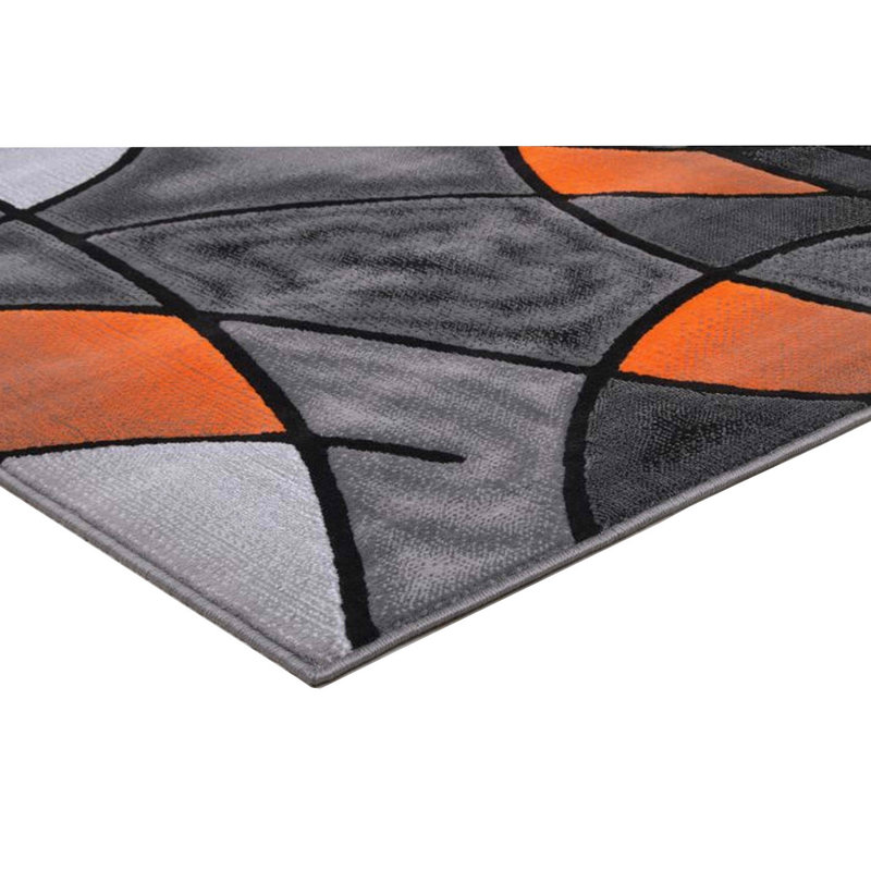 Yateley Abstract Indoor Rug, Runner 2' x 7'