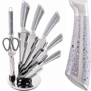 Rachael Ray Cutlery Japanese Stainless Steel Chef Knife Set, 3pc - Bed Bath  & Beyond - 34321481