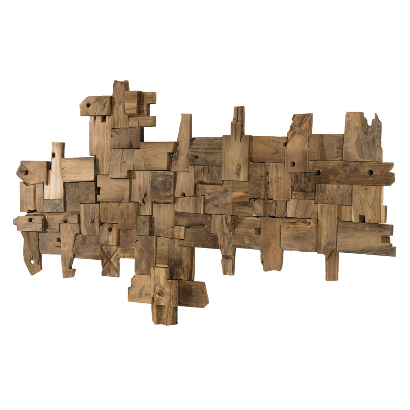 Julius Abstract Wall Decor on Wood