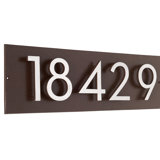 Floating 1-Line Lawn Address Sign