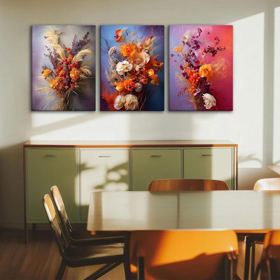 3 Piece Wrapped Canvas Print