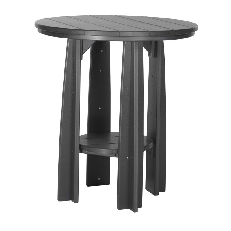 Table ronde 36 po Orchimont, Noir, Black
